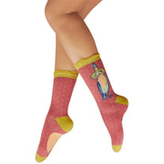 powder-robin-with-style-ankle-socks---pinkyellow-35503999