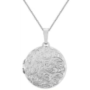 mark-milton-round-embossed-locket-necklace---silver-35451380