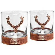 english-pewter-company-11oz-majestic-stag-double-tumbler-set---copper-orangeclear-34391548