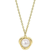 elements-gold-petal-set-pearl-9ct-gold-necklace---goldwhite-35461446