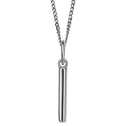 Beginnings I Initial Pendant - Silver