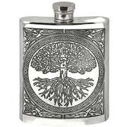 english-pewter-company-6oz-celtic-tree-of-life-flask---silver-34473029