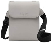 Gaston Luga Splash ID Crossbody Bag - Taupe Grey