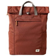 roka-finchley-a-large-recycled-canvas-backpack---henna-brown-35910452