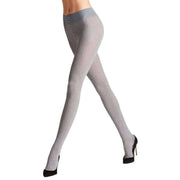 Falke Family Rib Tights - Light Grey Mel