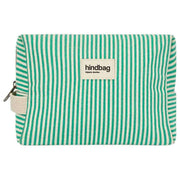 Trousse de Toilette Hindbag Leon - Rayures Vertes