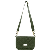 Sac à bandoulière matelassé Hindbag Margault - Vert olive