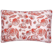Jessica Russell Flint Shells Silk Pillowcase - Red/Pink