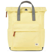 Roka Canfield B Medium Recycled Nylon Backpack - Citron Yellow