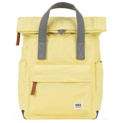 Roka Canfield B Small Recycled Nylon Backpack - Citron Yellow