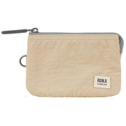 Roka Carnaby Small Talson Wallet - Biscotti Cream