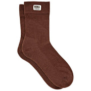 Roka Wimbledon Crew Socks - Coco Brown