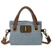 ZEDE Pont Des Arts XS Cross Body Bag - Blue Grey