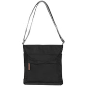 Roka Kennington B Medium Sustainable Nylon Cross Body Bag - Black