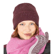 dents-ribbed-knit-beanie-hat---burgundy-34492983