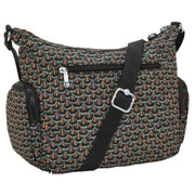 kipling-gabbie-small-crossbody-bag---geo-feathers-black-34465493