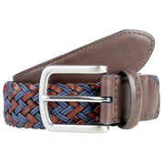 dents-woven-leather-and-cotton-belt---blue-34491115
