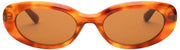 MessyWeekend Lola Blue Light Sun Reading Glasses - Brown Lava