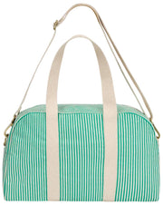 Hindbag Charlie Bowling Bag - Green Stripes