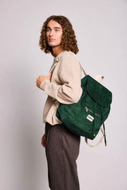 Hindbag Eliot Backpack - Velvet Pine Green
