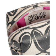 caroline-gardner-mono-linked-hearts-ultra-mini-cube-cosmetic-bag---blackcream-35903958