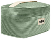 Hindbag Gaspard Vanity Bag - Velours Vert Menthe