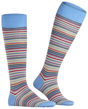 Chaussettes hautes Falke Microblock - Bleu bleuet