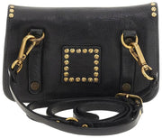 Campomaggi Gloria Pochette Stud Sac à Bandoulière - Noir