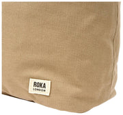 Roka Hoxton Grand sac à bandoulière en toile de coton - Safari Beige