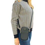 david-jones-double-zip-phone-case-bag---black-34502089