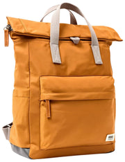 Roka Canfield B Medium Recycled Nylon Backpack - Biscuit Brown