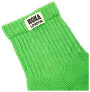 Chaussettes Roka Windsor Solid Crew - Citron vert en ligne