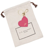 Porte-clés Coeur Elie Beaumont - Rose Baie