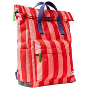 roka-canfield-b-medium-recycled-canvas-backpack---circus-print-redpink-35902367