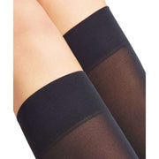 Falke Pure Matt 50 Denier Knee-High Tights - Marine Navy