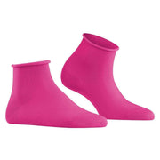 Falke Cotton Touch Short Socks - Berry Red