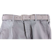 BRUHL Parma B Textured Cotton Chinos - Grey