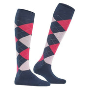 Burlington Queen Knee High Socks - Marine Navy