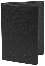 Portefeuille porte-cartes à trois volets Dents Aire - Noir