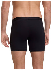 Falke Daily Comfort Lot de 2 boxers à jambe longue - Noir