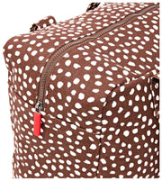 Sac fourre-tout moyen en toile de coton Roka Sloane - Taches marron