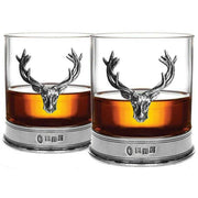 english-pewter-company-11oz-double-stag-tumbler-set---silverclear-34391591