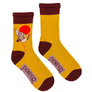 powder-crane-at-sunrise-socks---mustard-yellow-34447567