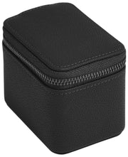Stackers Zipped Mini Travel Watch Box - Black