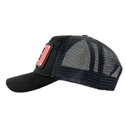 john-hatter-no-pain-no-gain-rubber-trucker-hat---blackred-34462876