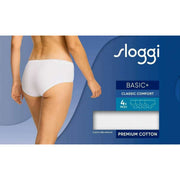 sloggi-basic-4-pack-midi-knickers---white-35045854