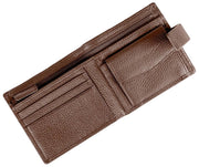 Dents Aire Coin Bifold Wallet - Chocolate Brown