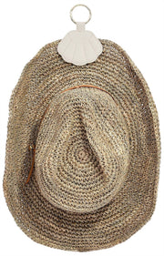 Porte-clés porte-chapeau Stackers Shell - Crème d'avoine