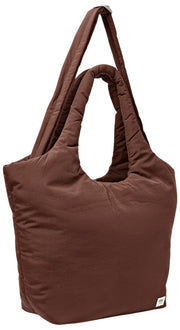 Sac à bandoulière Roka Oxford Medium Taslon - Marron chocolat