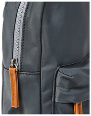 Roka Willesden Large Recycled Nylon Crossbody Bag - Beluga Grey